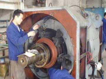 電機(jī)法蘭盤螺釘斷裂是什么原因？