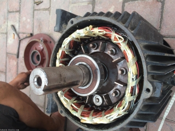 高壓電機(jī)的引接線(xiàn)