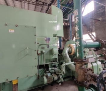 東元西屋配空壓機(jī)650KW電機(jī)現(xiàn)場(chǎng)保養(yǎng)，更換軸瓦