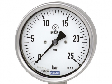 232.30, 233.30波登管壓力表，不銹鋼型