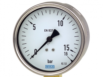 212.20波登管壓力表，銅合金材質(zhì)