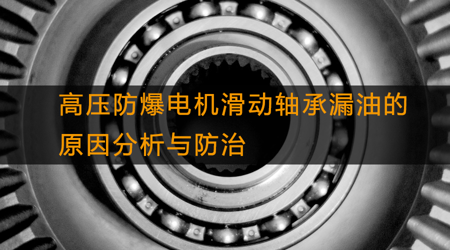 高壓防爆電機(jī)滑動(dòng)軸承漏油的原因分析與防治.jpg
