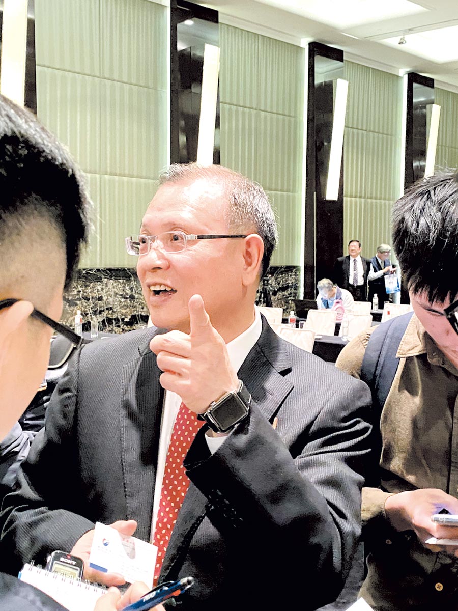 東捷資訊董事長(zhǎng)高尚偉。圖／王賜麟